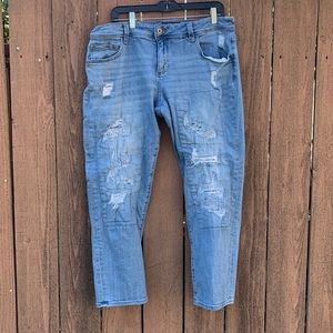 Lucky Brand jeans 14W Reese Boyfriend
